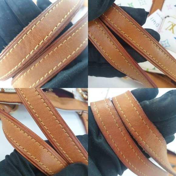 LOUIS VUITTON Aurelia GM Monogram Multicolor Blanc M40100 - Picture 10 of 12